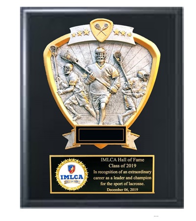 PDC9X12 Male Lacrosse Plaque